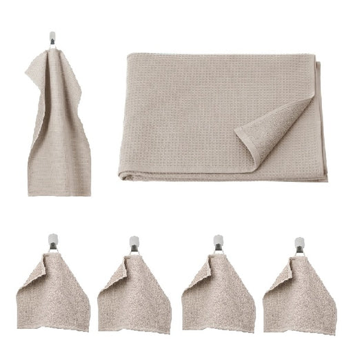DIMFORSEN Hand towel, gray, 16x28 - IKEA