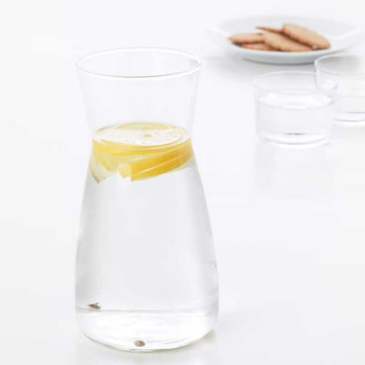 IKEA 365+ Carafe with stopper, clear glass/cork, 1 l (34 oz) - IKEA