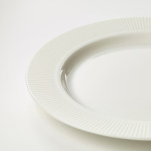 GODMIDDAG serving plate, white, 14x9 - IKEA