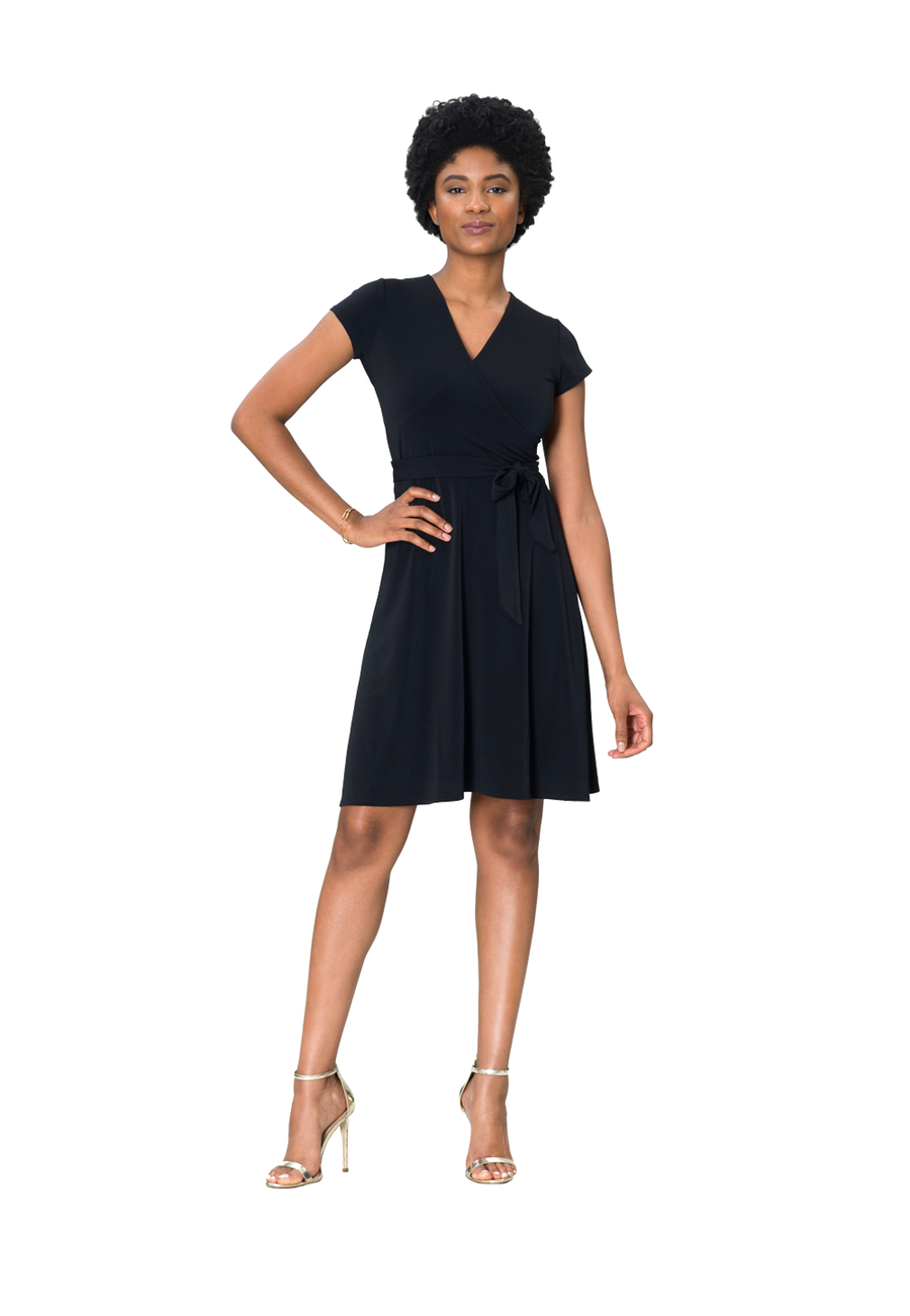 Faux Wrap Dress Online, 50% OFF | www ...