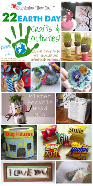 Bugabaloo How To: Earth Day Crafts and Activities