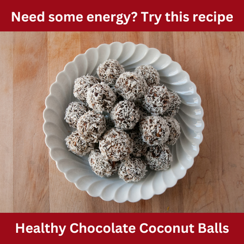 Healthy Chocolate Coconut Balls