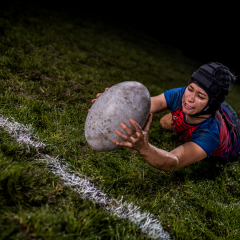 Rugby Try - Sporty Types