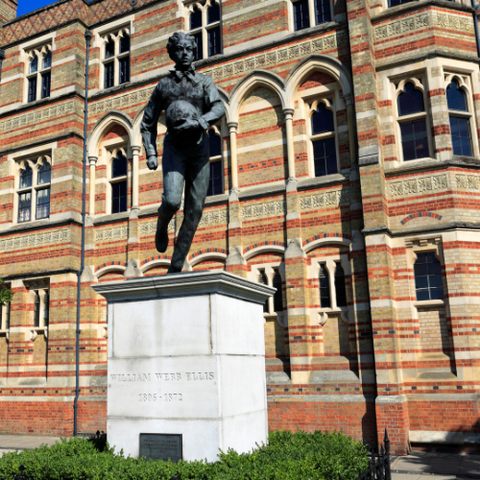 William Webb Ellis Statue - Sporty Types