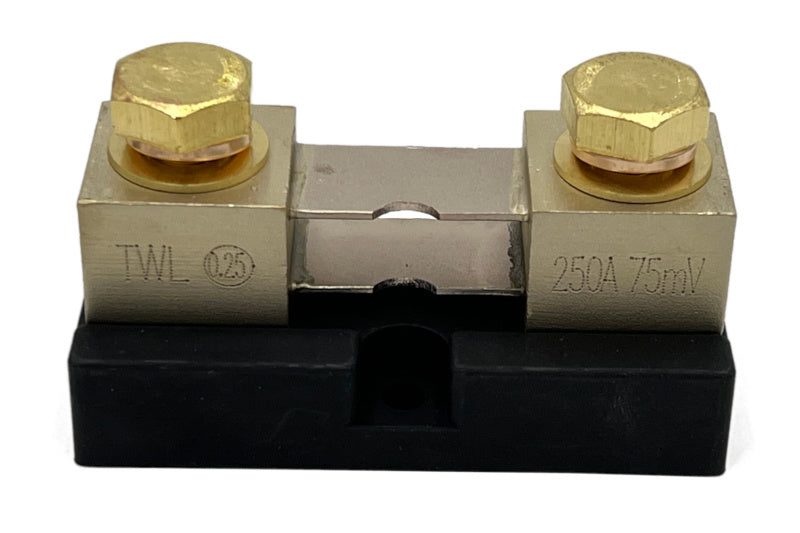 250A / 75mV Shunt with Mounting Base, 0.25%