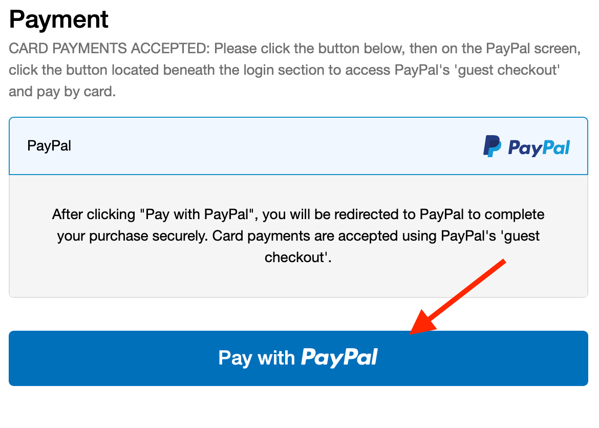 How to use PayPal Guest Checkout