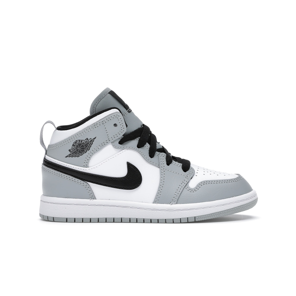 AIR JORDAN 1 MID KIDS 'LIGHT SMOKE GREY' – jvcreps