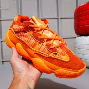 orange yeezy 500