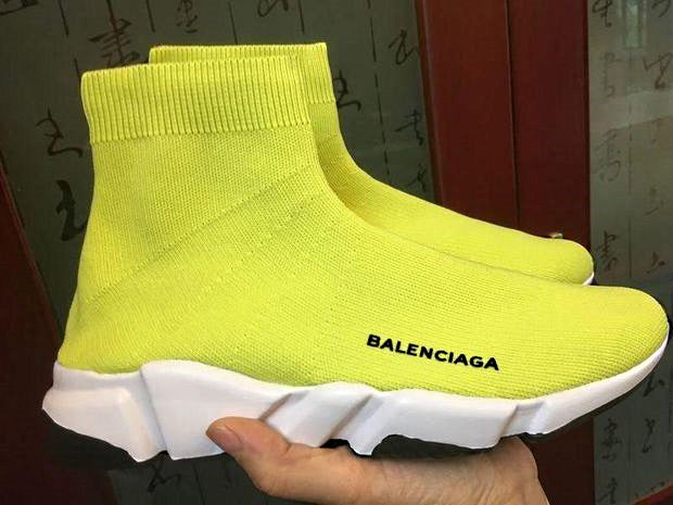 Balenciaga Speed Knit Sneakers in Black for Men Lyst