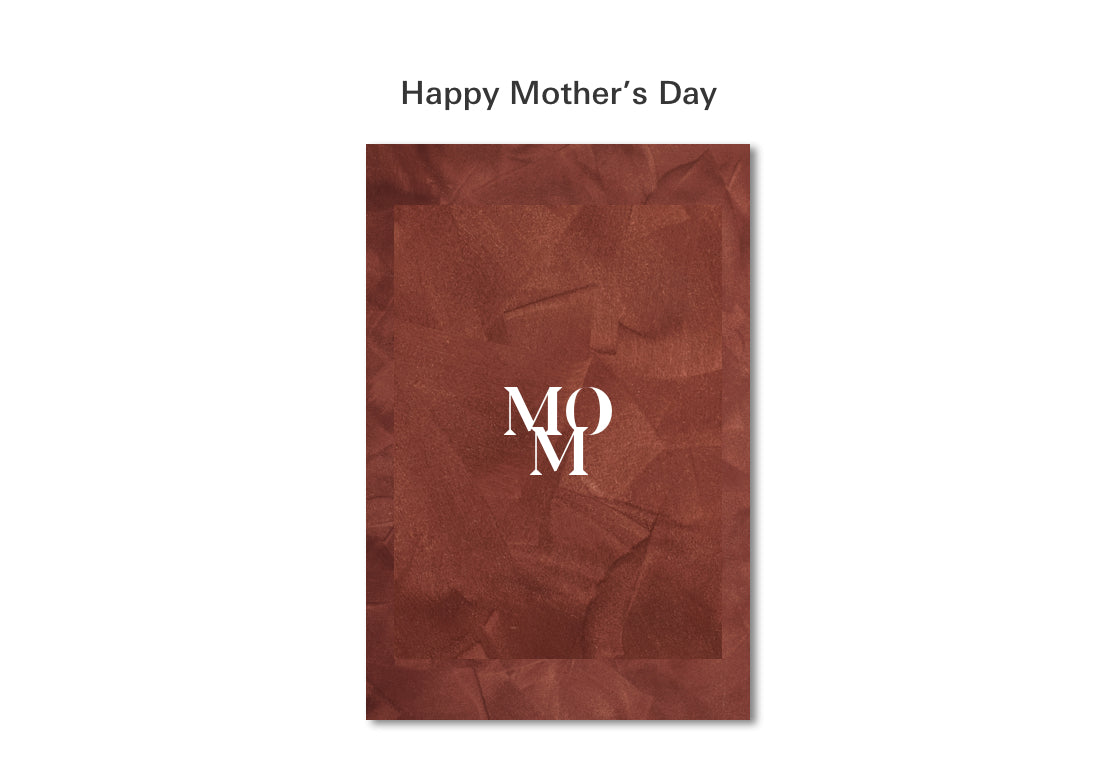 Mothers Day Card: MOM