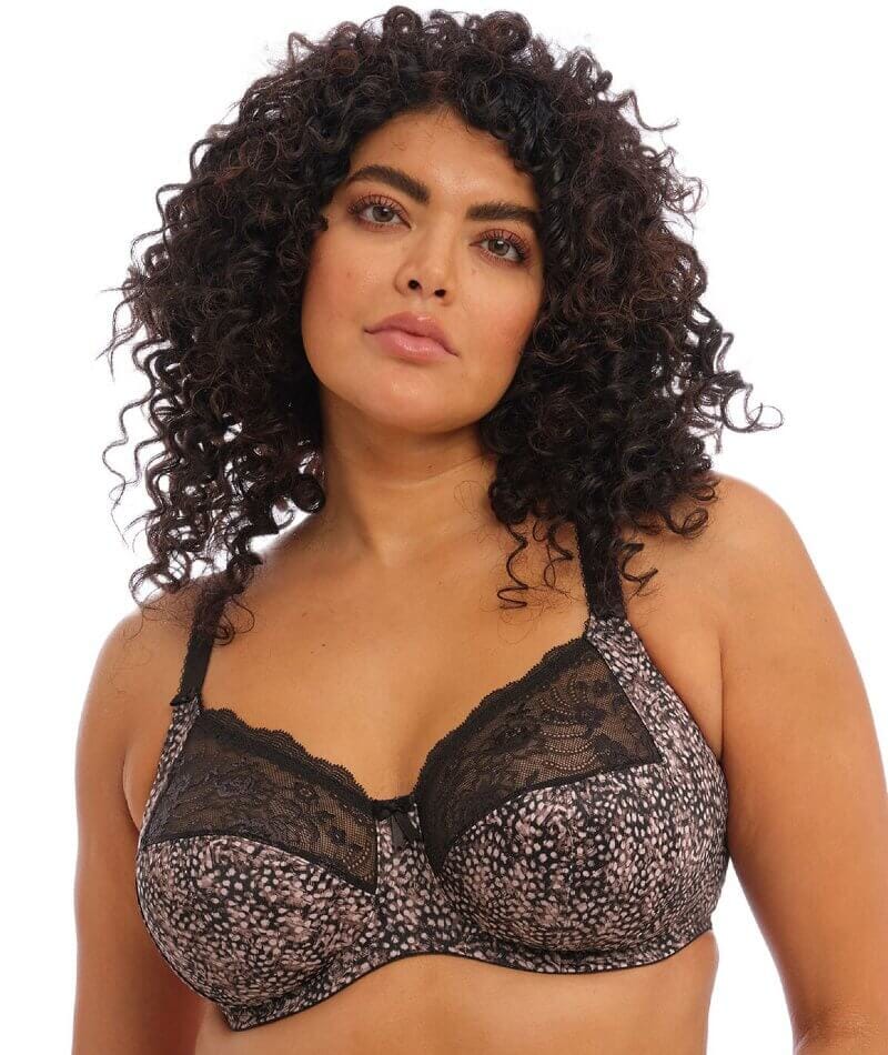 Elomi Namrah Underwired Bandless Plunge Bra - Pale Blush - Curvy