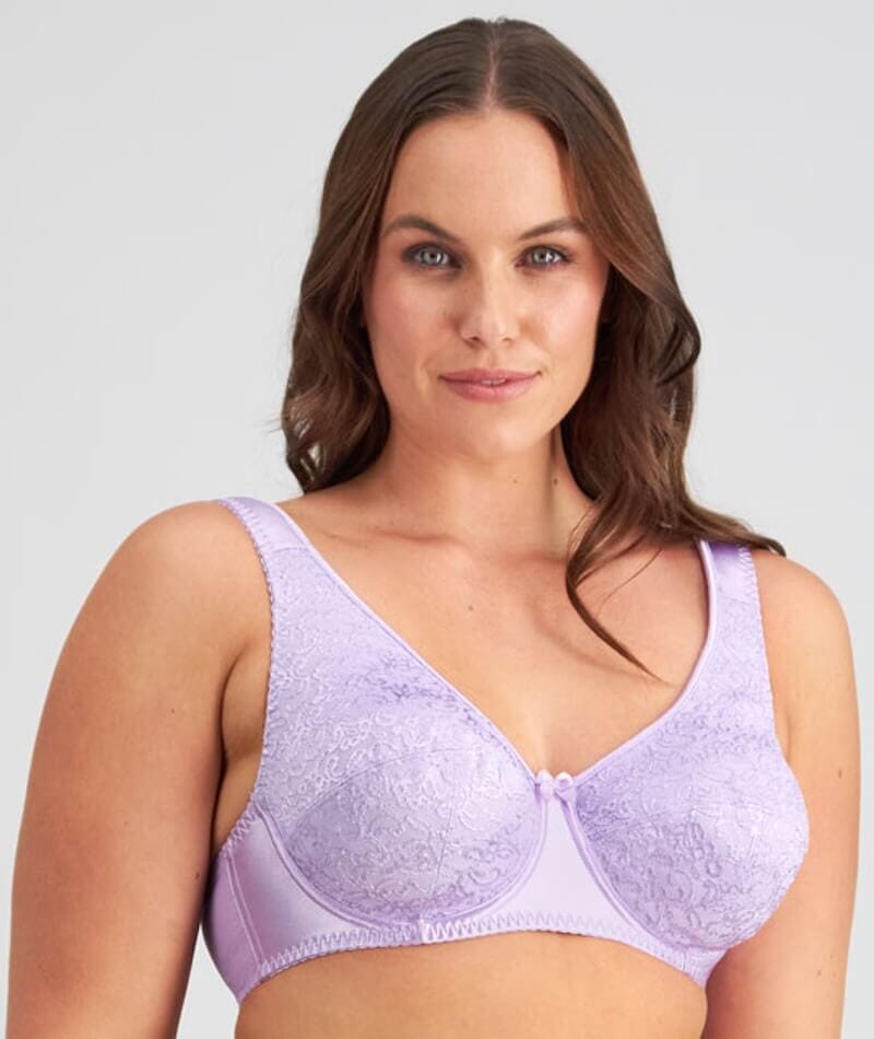 Fayreform Ultimate Comfort Front Closure Soft Cup Bra in Pink Champagne
