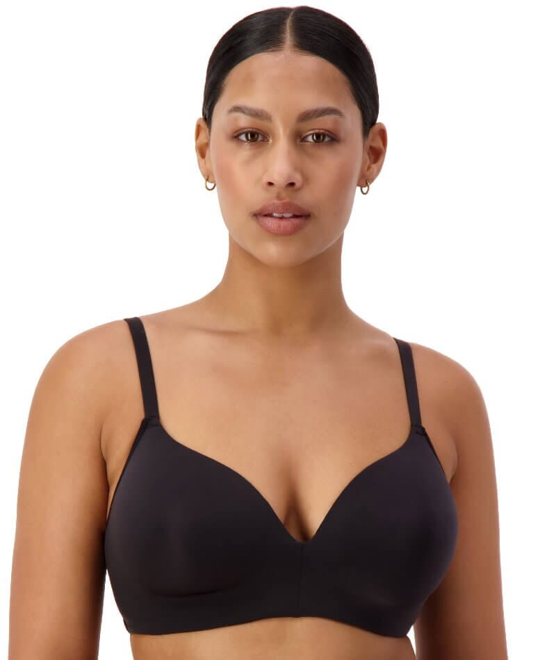 Hips & Curves Brown Front Fastening T-Shirt Bra