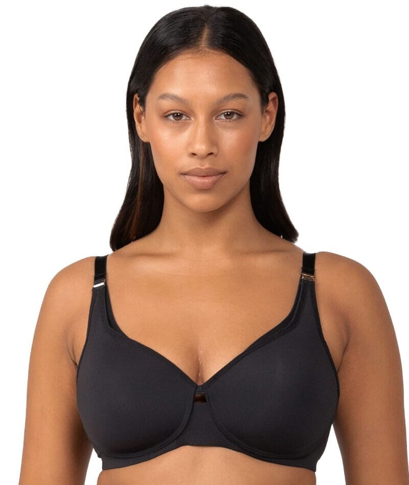 Bendon Medium Control High Waisted Brief - Black - Curvy Bras