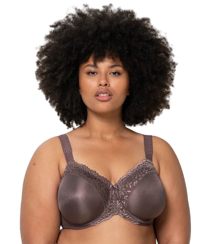 Triumph Embroidered Minimiser Bra 2 Pack - Blueberry/Baby's Cheek - Curvy  Bras