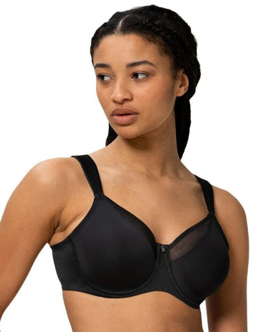 Paradise Black Women's Bra - Plus Size - K496 Gorsenia - Evamode Color  Black Cup Size Cup G Underbust girth 100