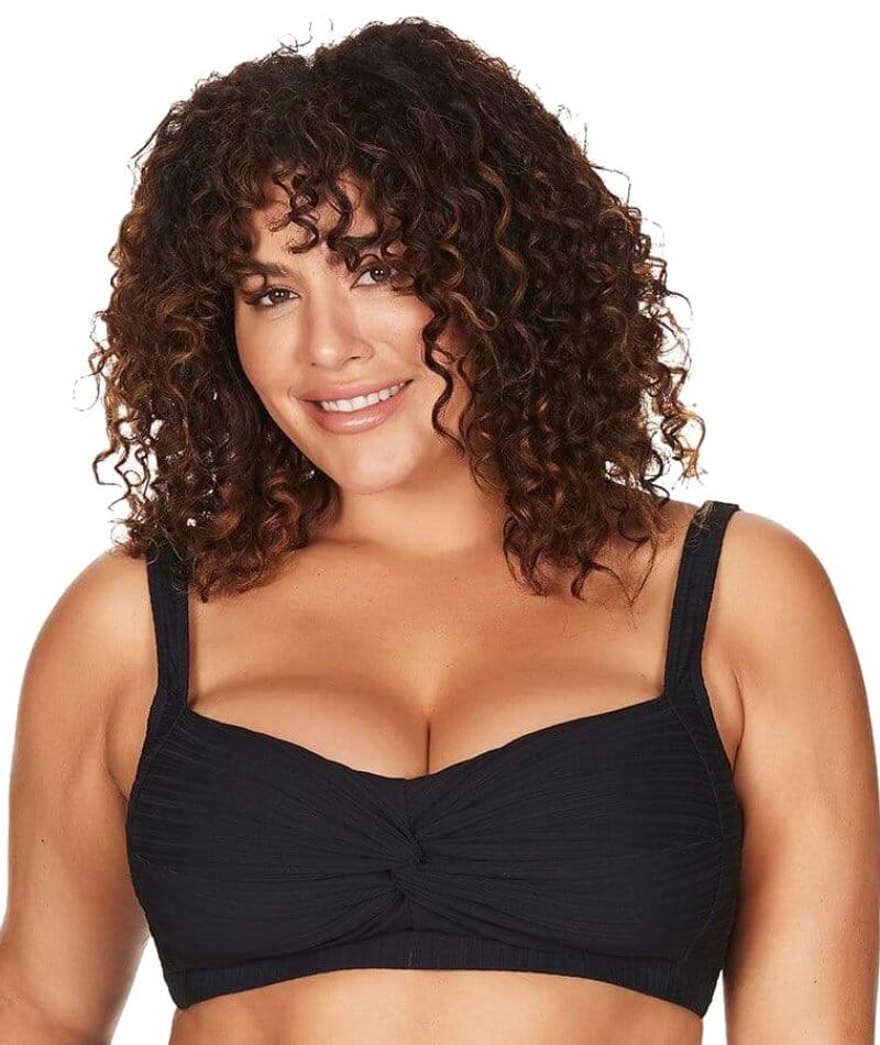Artesands Recycled Hues Delacroix Cross Front D-G Cup One Piece Swimsu -  Curvy Bras