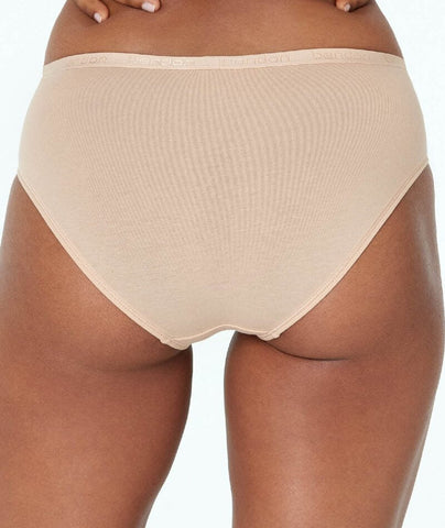 Jockey No Panty Line Promise Next Generation Cotton Bikini - Silk Beig -  Curvy