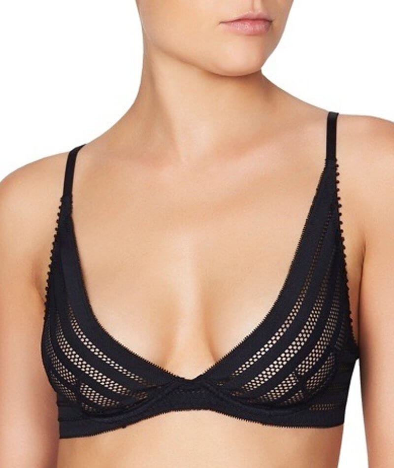 Me. by Bendon Sienna Siesta Underwire Bra - Black - Curvy Bras