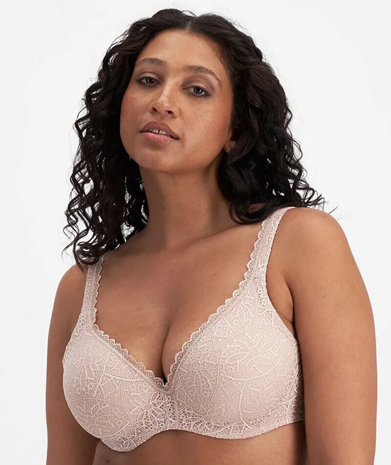 Berlei Lift and Shape T-Shirt Underwire Bra - Contemporary Floral Pear -  Curvy Bras