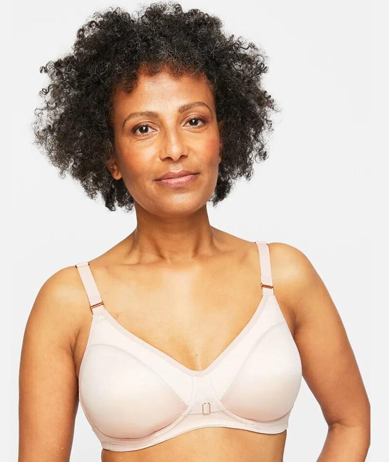 Berlei Lift & Shape T-Shirt Mesh Bra - Nude Lace - Curvy