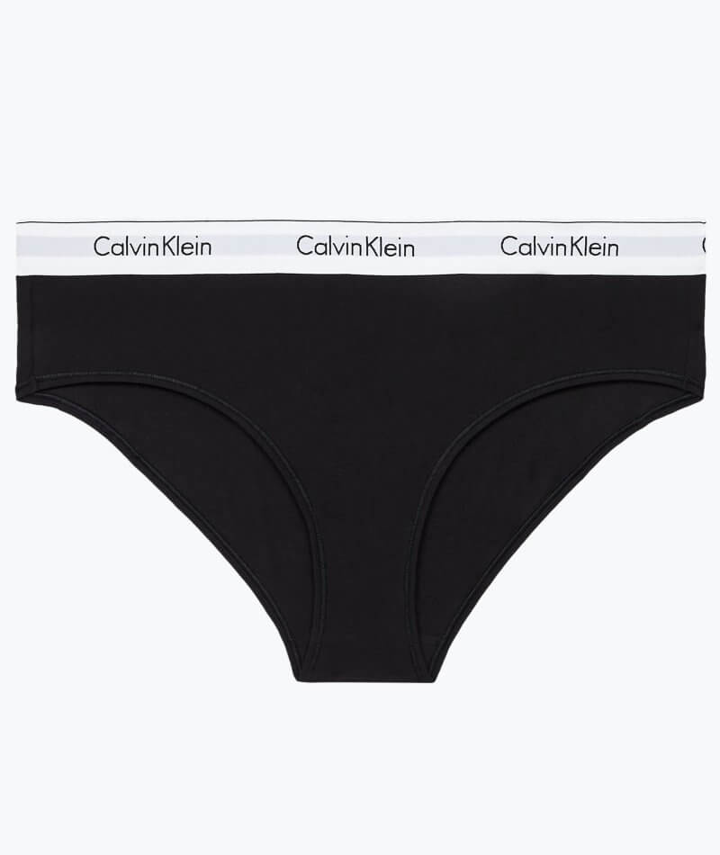 Calvin Klein Modern Cotton Plus Hipster Brief - Black - Curvy Bras