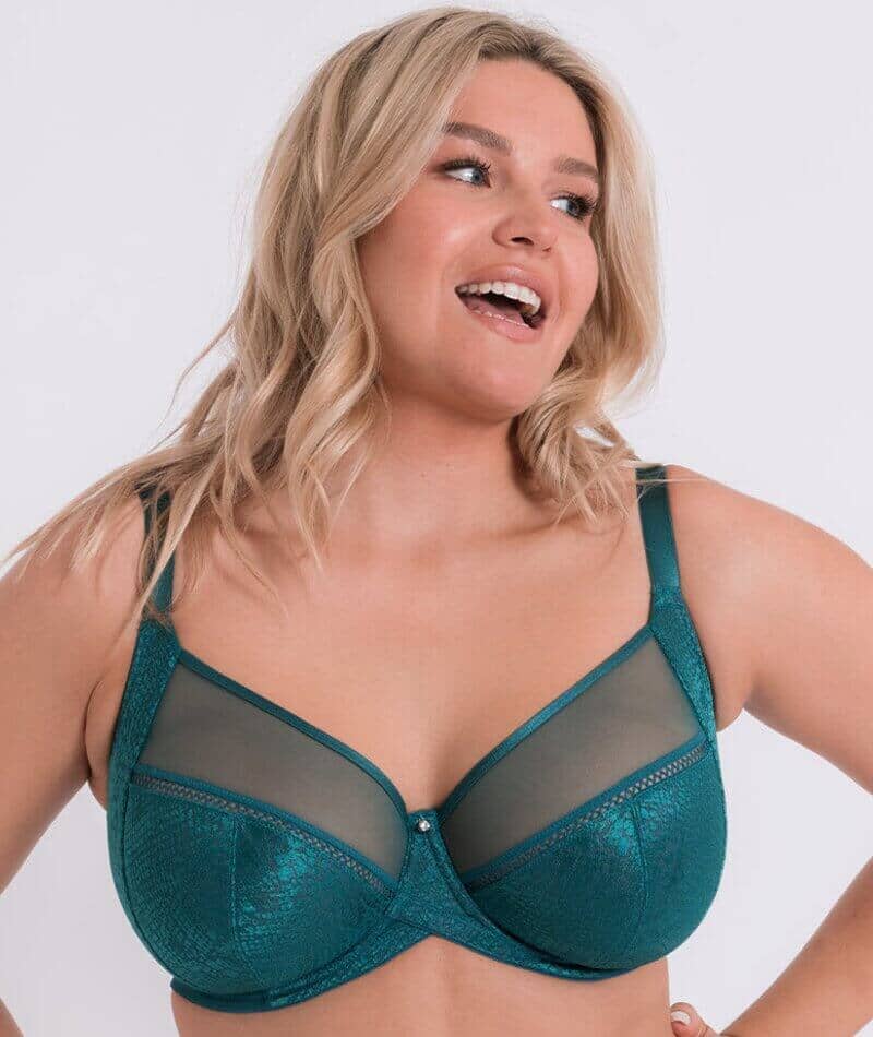 34B 36B 38B 40B 42B 44B B Cup Plus Size Non-wired Bra Thin Padded