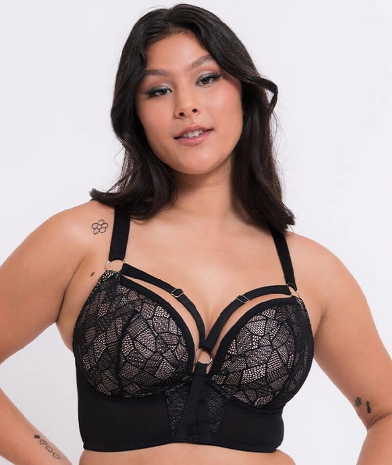 Temple Luxe by Berlei Smooth Level 1 Push Up Bra - Black - Curvy