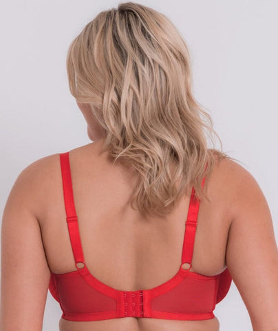 Scantilly Fallen Angel Balcony Bra Garnet Red