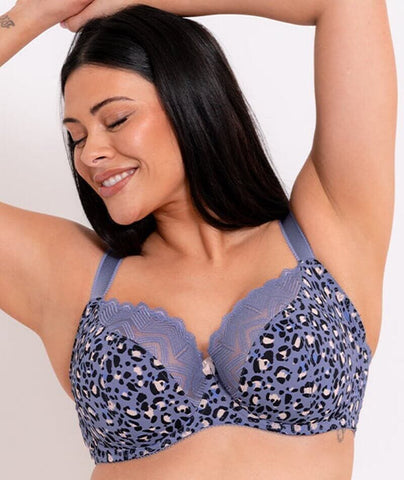 Arrayformacion Kristy Full Coverage Bra, Purple - Size 36DD