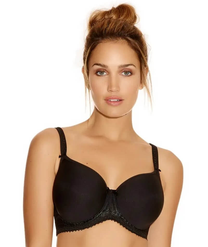 Wacoal - Moulded bra with underwire in black accord, Black, 38D :  : Clothing, Shoes & Accessories