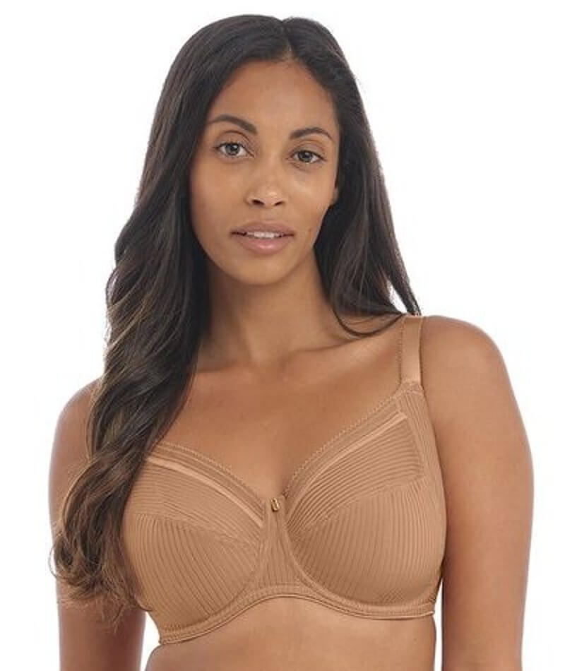 Fantasie Cream Lace Overbust Full Coverage Bra Womens 42DD Underwire