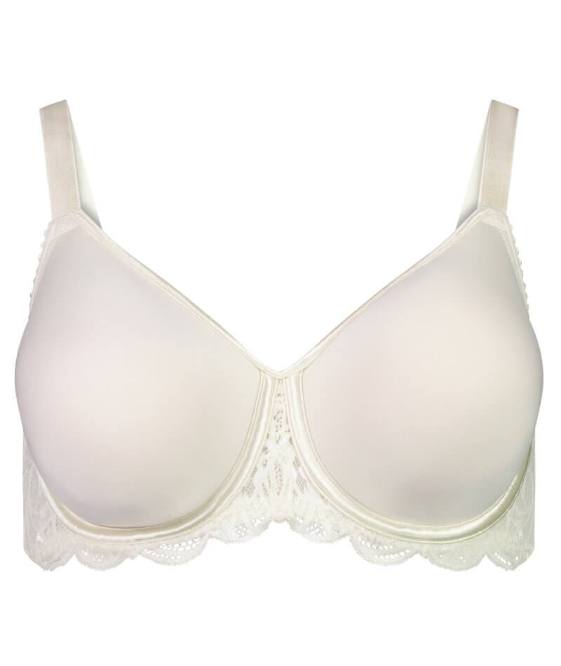 Fayreform Lace Perfect Contour Spacer Bra - Egret - Curvy Bras