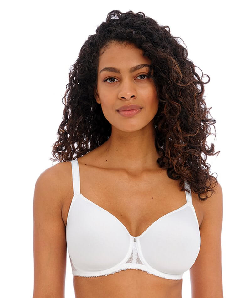 Freya Signature Moulded Spacer Bra Barely Pink Pink 28D : :  Fashion