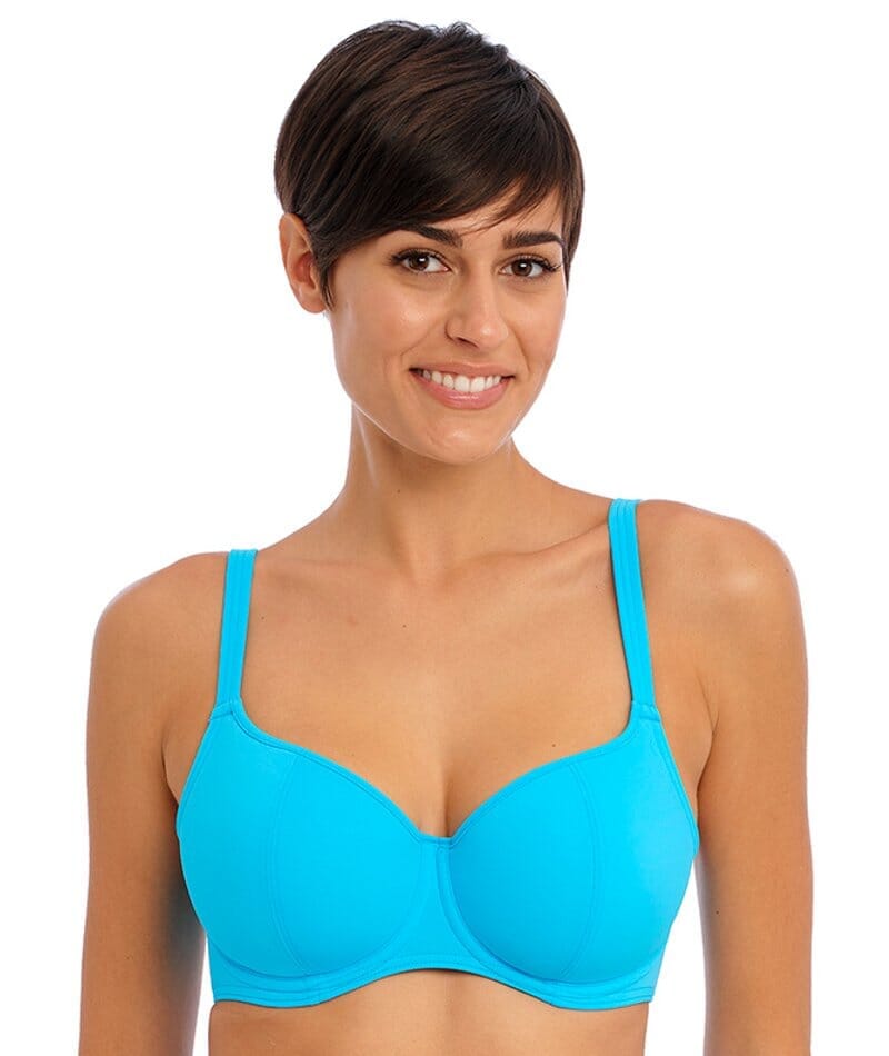 2023 Freya Swim Jewel Cove Underwire Halter D+ Bikini Top - AS7232 – Blum's  Swimwear & Intimate Apparel