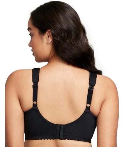 Glamorise MagicLift Front-Closure Wire-free Posture Back Bra - Cafe - Curvy  Bras