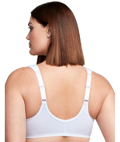 Glamorise Women's Full-Figure Sports Bra White 38F White Size 40H 22kI for  sale online