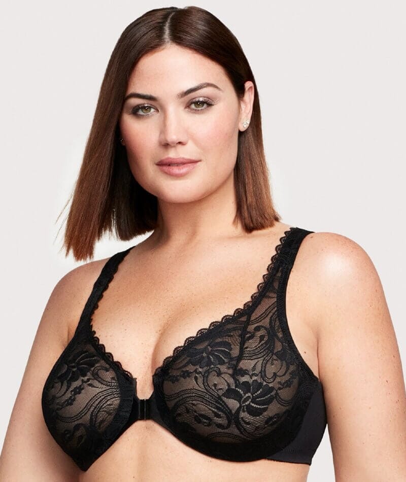 Elomi Cate Non Wired Bra - Black - An Intimate Affaire