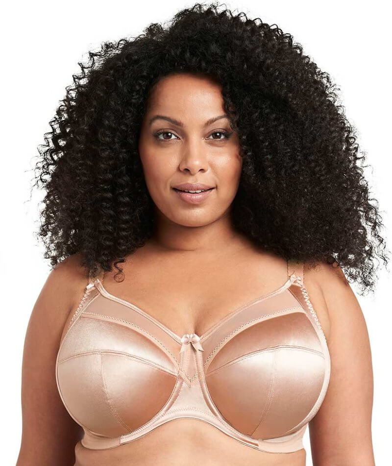 Goddess Women's Plus Size Michelle Underwire Banded Bra, Sand, 38B at   Women's Clothing store