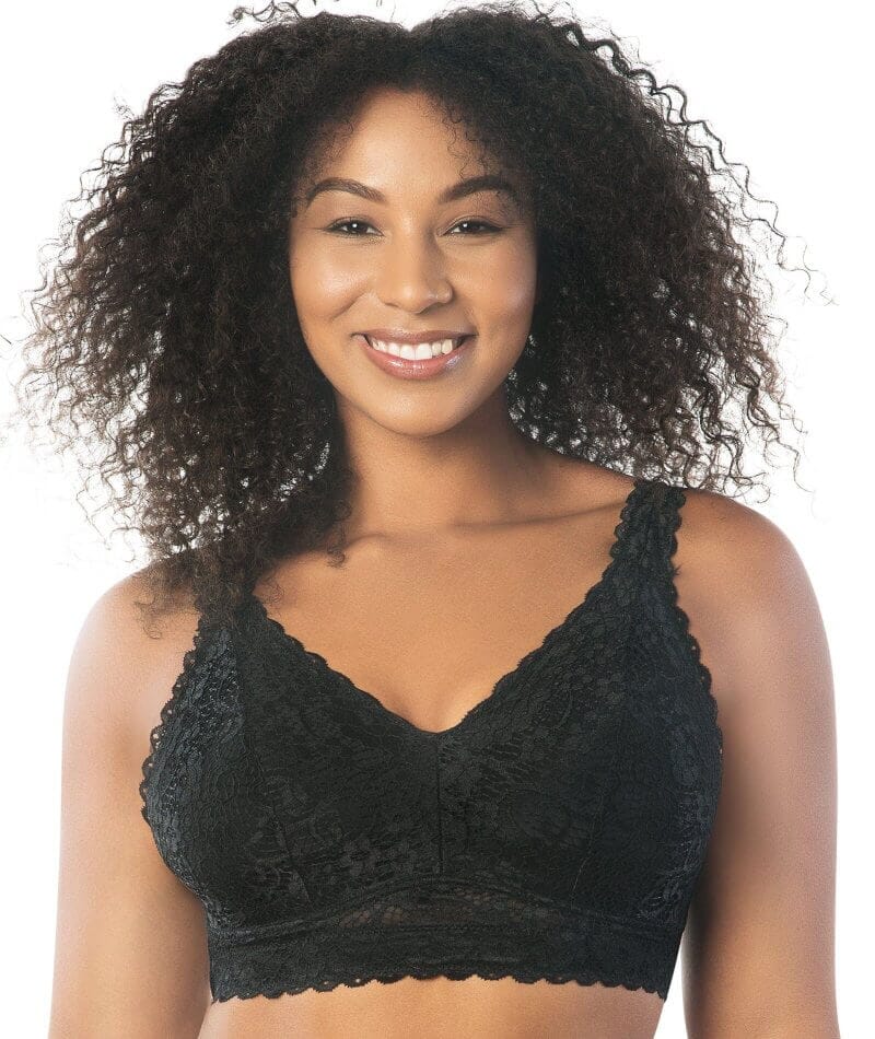  Bare The Wire-Free Front Close Bra with Lace 32A