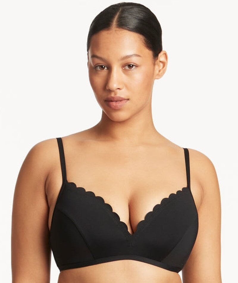 Sea Level Lola Shimmer D-DD Cup Bralette With Hidden