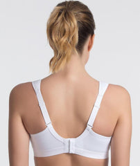 Glamorise MagicLift Front-Closure Wire-free Posture Back Bra - Cafe