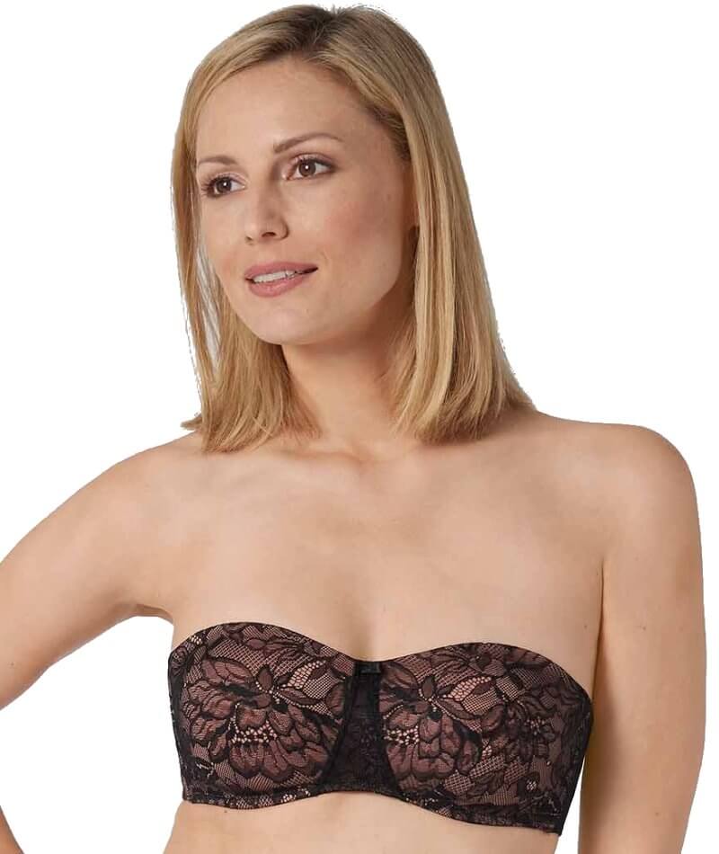 Underwired bras  Triumph Womans Peony Florale Coffee Sugar