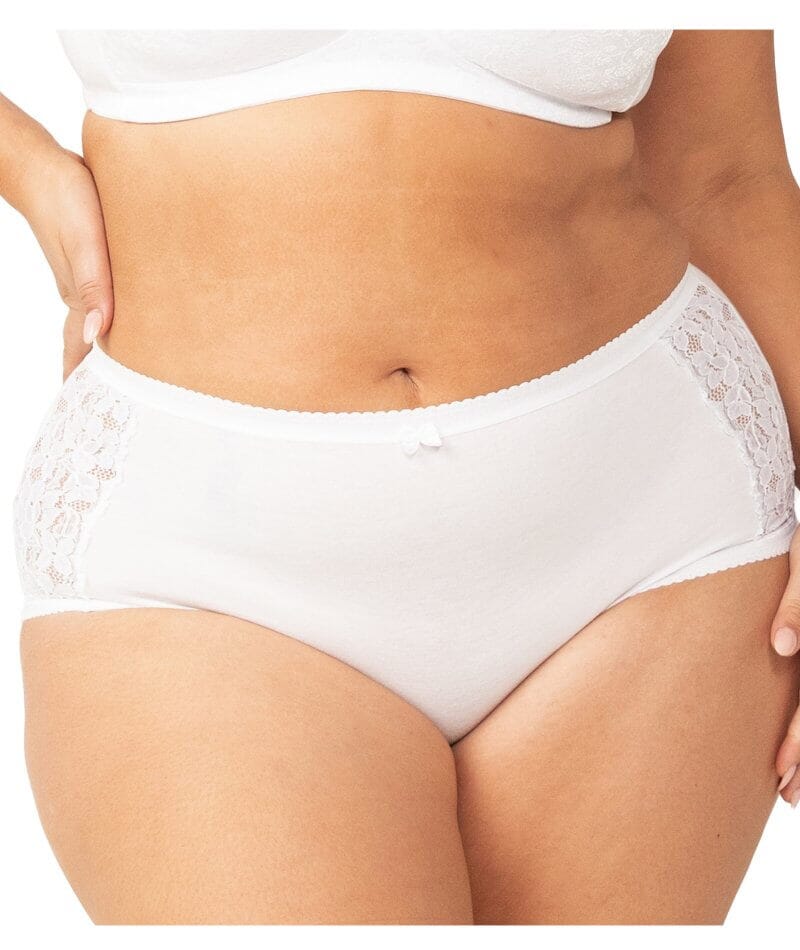 Signature Stretchy Lace Hi-Waisted Boyleg Panty