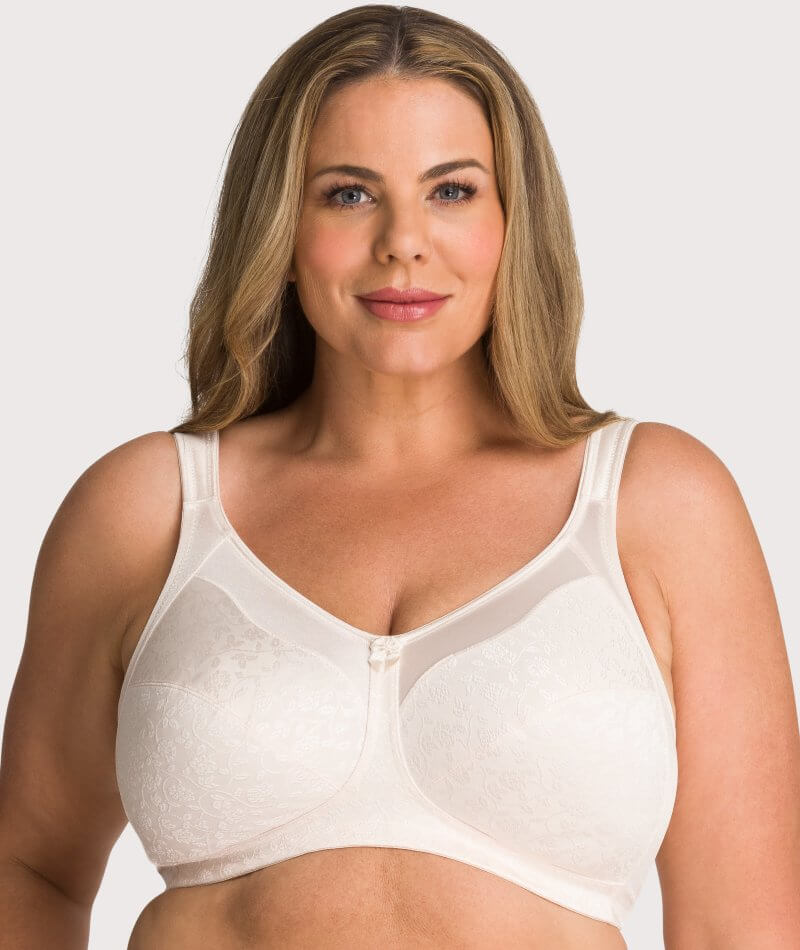 Triumph Sheer Underwired Bra - Nude Pink - Curvy Bras