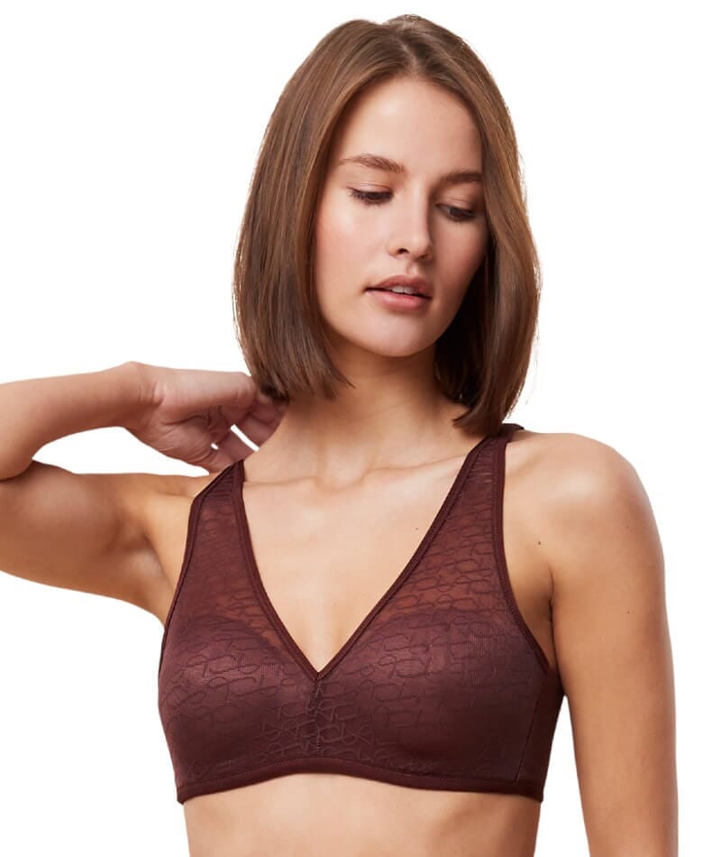 Triumph Signature Sheer Underwired Minimiser Bra - Decadent