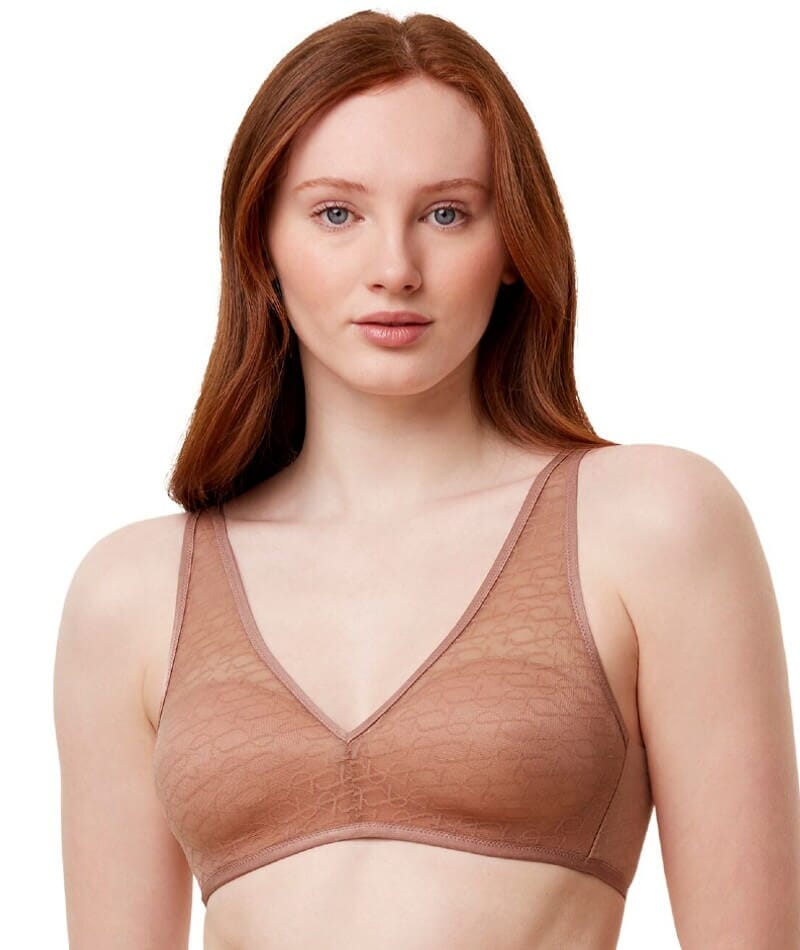 Curvy Kate Front And Centre Wire-Free Bralette - Rose