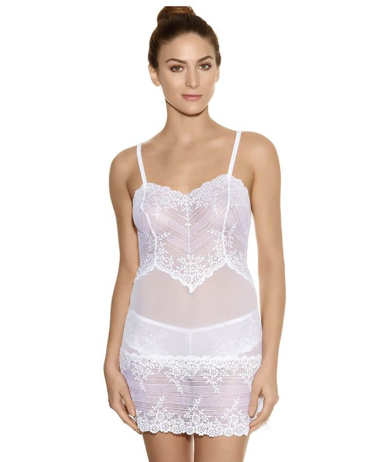 Embrace Lace Hot Pink/multi Chemise from Wacoal