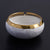 White Ceramic Ashtray with Gold Band SHDB9660001