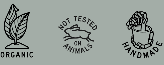 Organic, Not Tested on Animals and Handmade